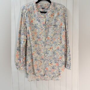 Lands End women’s long sleeve jersey tunic size medium